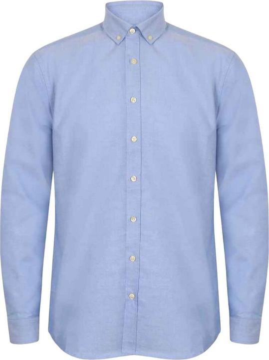 Produktbild Henbury Modern Langarm Klassik Fit Oxford Hemd (XL)