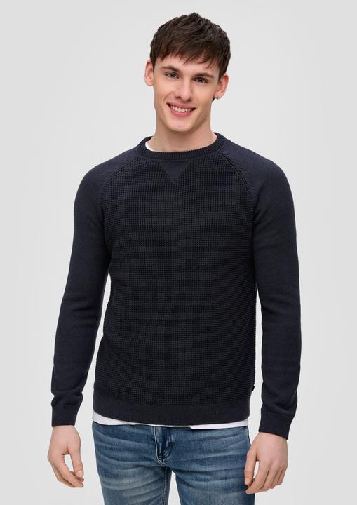Image du produit s.Oliver Strickpullover Strickpullover mit Raglanärmeln (XXL)
