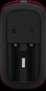 Actual product image Acer Thin-n-light wireless mouse red small nano receiver, elegant and slim design, fine smooth (Wireless)