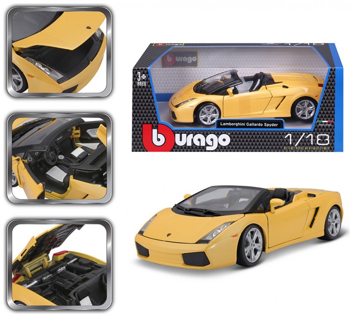 Produktbild Bburago Lamborghini Gallardo Spyder