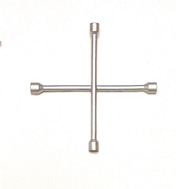 Mannesmann Clé en croix, chrome-vanadium, rigide, 17, 19, 22 mm, 13/1