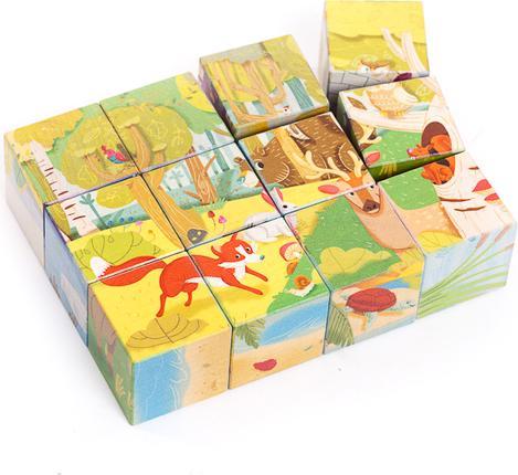 Produktbild Bajo Würfel Puzzle Landschaft (12 Teile)