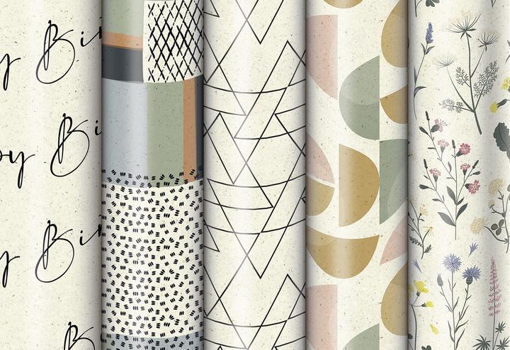 Zoewie Geschenkpapier-Röllchen 'Awaking Nature' (Geschenkpapier, 1 x)