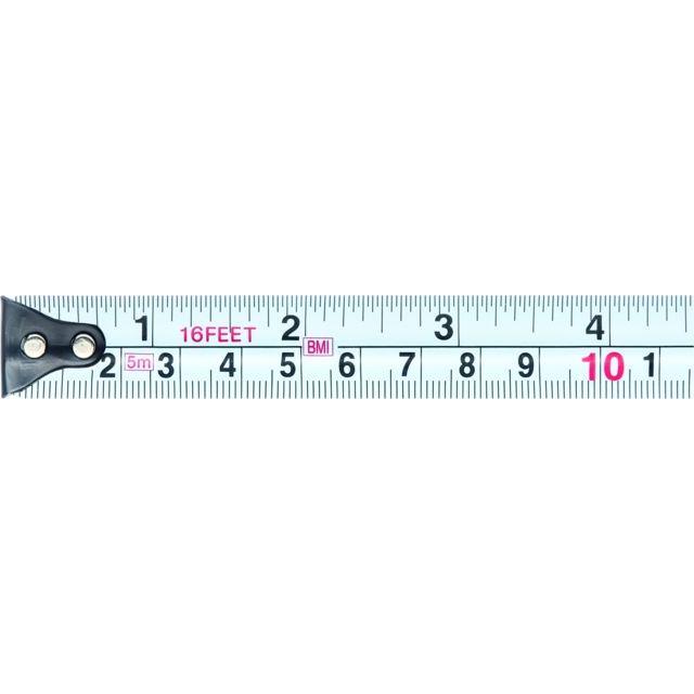 BMI, Längenmesswerkzeug, Rollbandmass mm/Zoll-Ablesung (mm, Zoll)