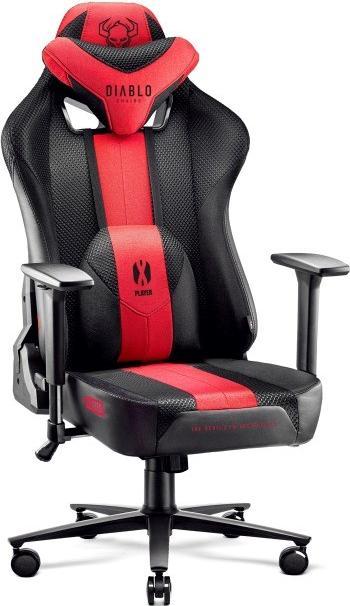Actual product image Diablo Gaming Chair X-Player 2.0 Gaming Chair King Size, Black-Red