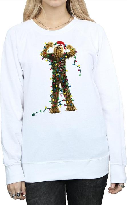 Immagine prodotto Star Wars Chewbacca Christmas Lights Felpa Donna (XXL)