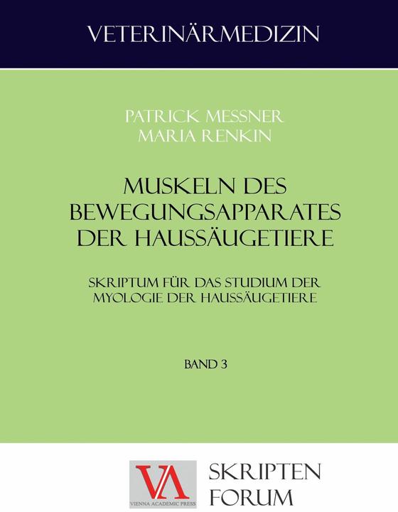 Produktbild Messner:Muskulatur des Bewegungsapparat (Deutsch, Patrick Messner, Maria Renkin, 2016)
