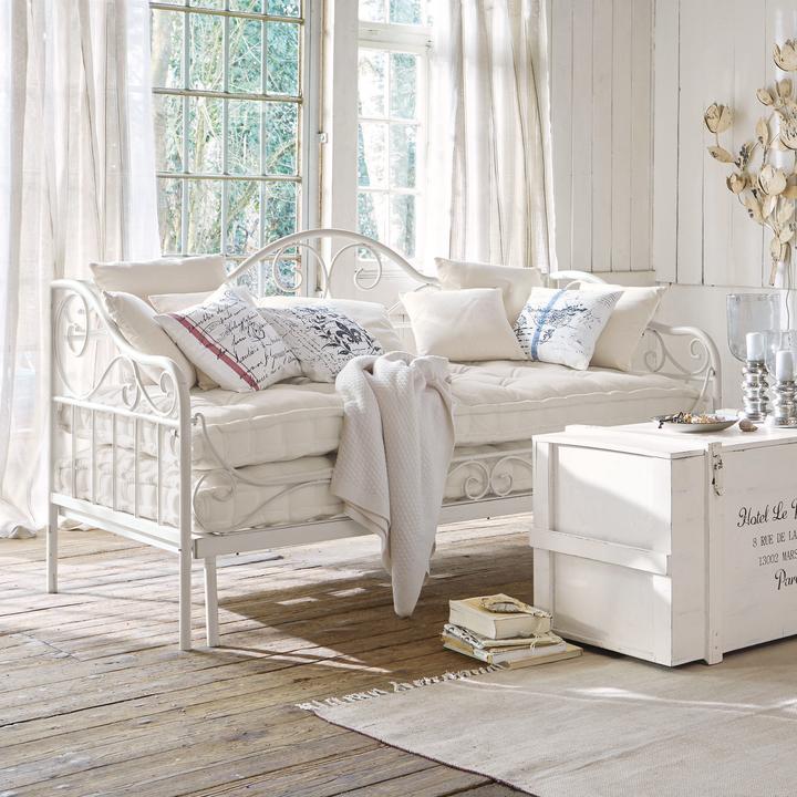 Image du produit Loberon Canapé-lit Maditha blanc (Canapé-lit)