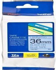 Produktbild Brother P-touch Schriftband TZe laminiert (3.60 cm, Blau)
