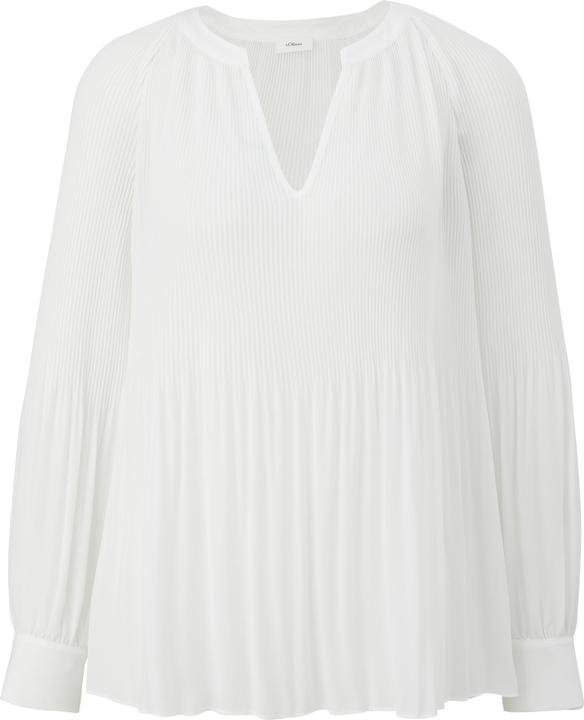 Image du produit S.Oliver Bluse Bluse mit Plissée-Struktur (44)