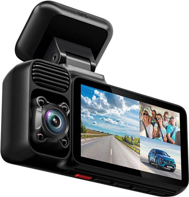 Image du produit Redtiger Dashcam F17 Wi-Fi (Récepteur GPS, Vision nocturne, WiFi, UHD 4K)