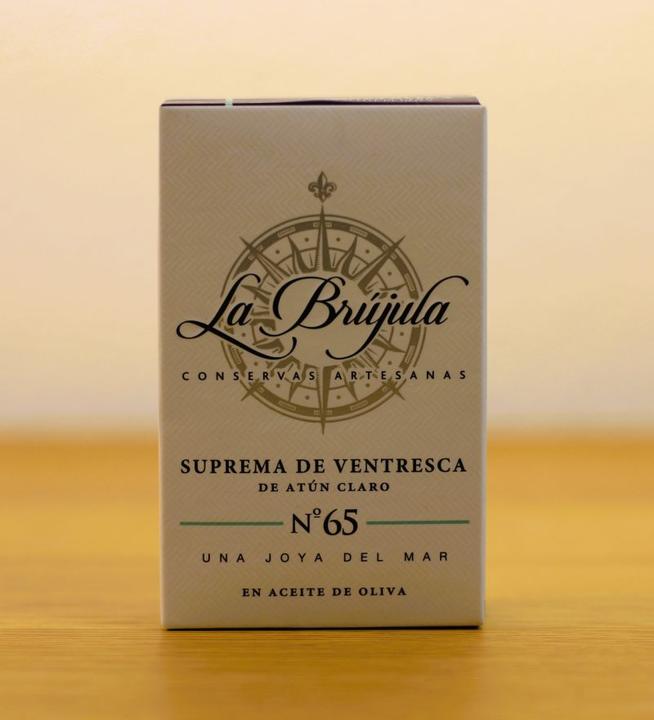 Image du produit La Brújula Filet de thon albacore à l'huile d'olive (130 g)