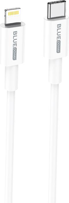Actual product image Blue Power USB-C - Lightning BBX36, 3A, 1m white (1 m)
