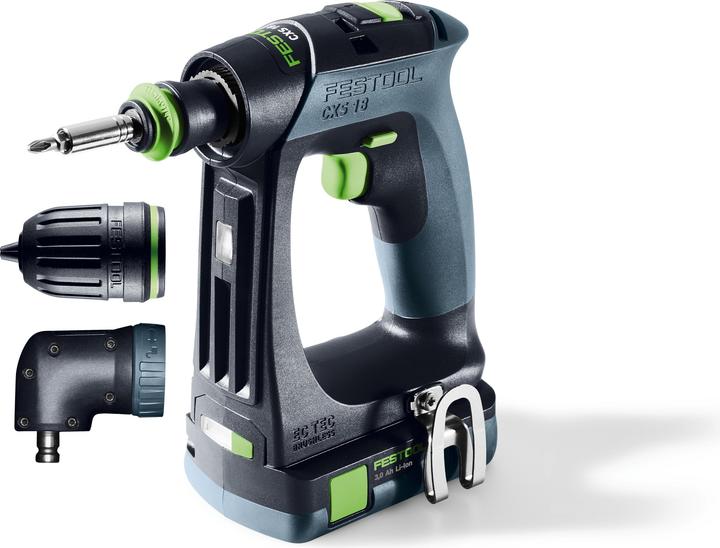 Productafbeelding Festool Perceuse-visseuse à accu CXS 18 C 3,0-Set (Oplaadbare batterij)