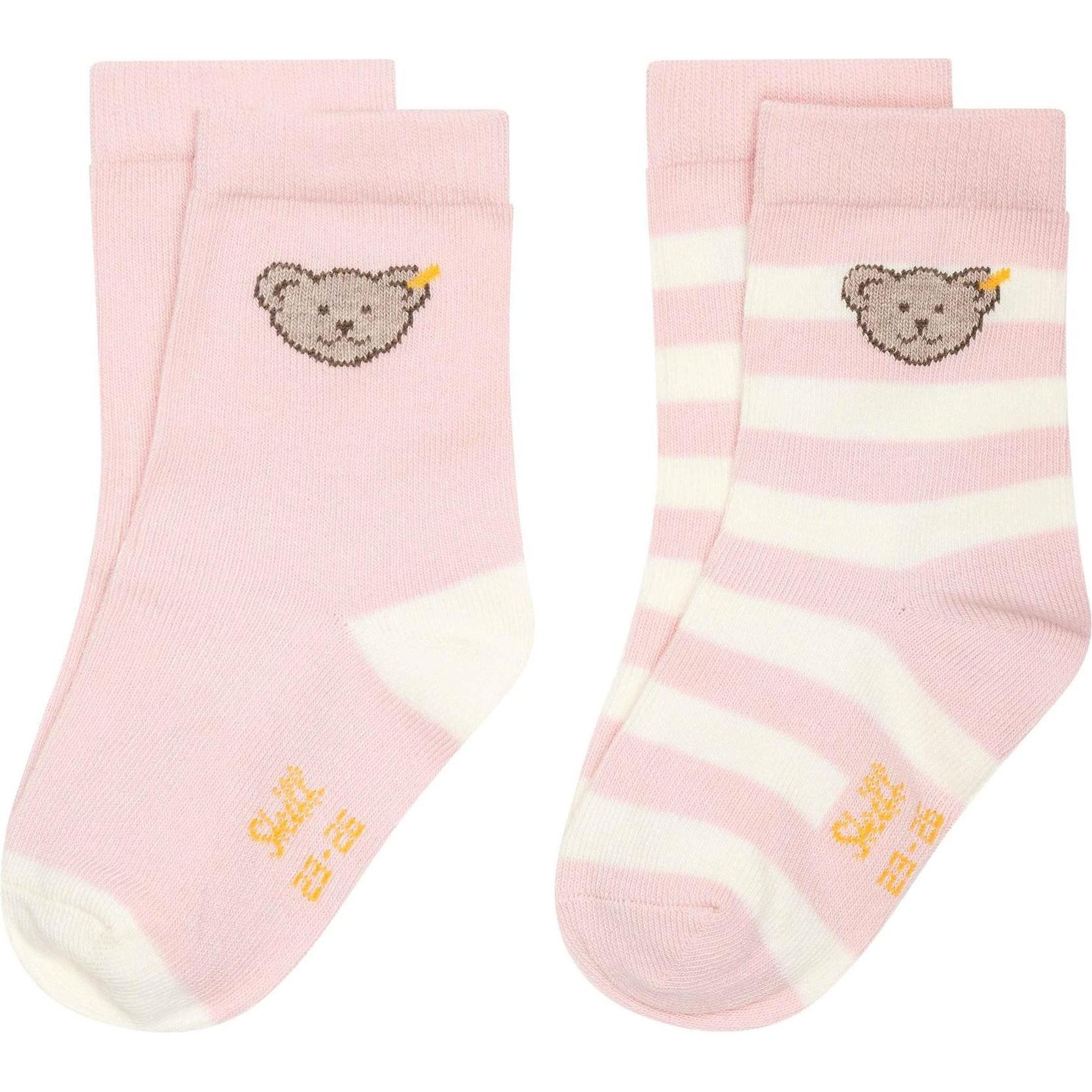 Thumbnail - Steiff, Herren, Socken, Socken Casual, Rosa, (4er Pack, 23 - 26)