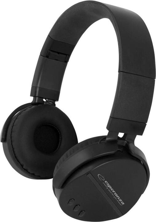 Esperanza EH217K Cuffie Bluetooth ad archetto Nero (ANC, 7 h, Senza fili)