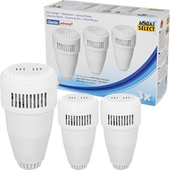 Produktbild Aqua Select 3 Wasserfilter kompatibel mit Brita Classic (3 x)