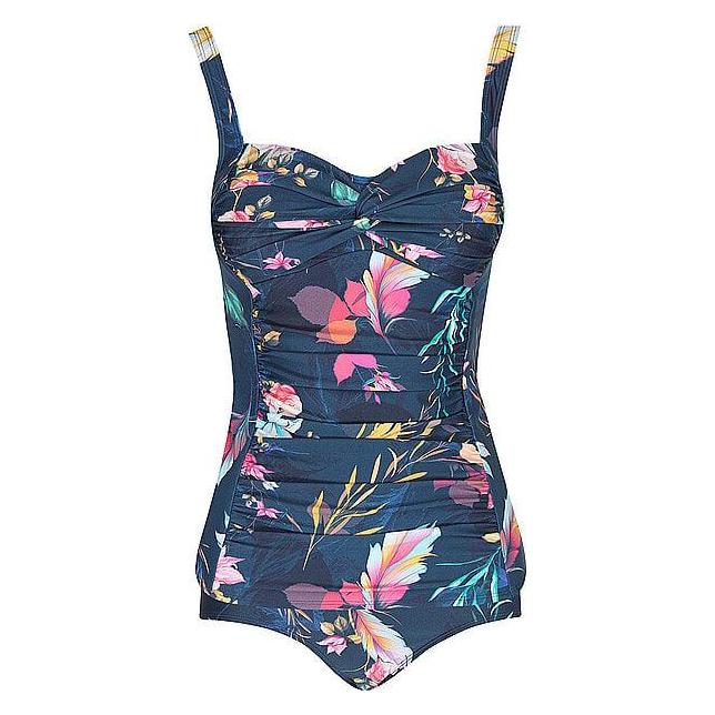 Bomain, Damen, Badeanzüge, Ravenna Tankini, Blau, (44)