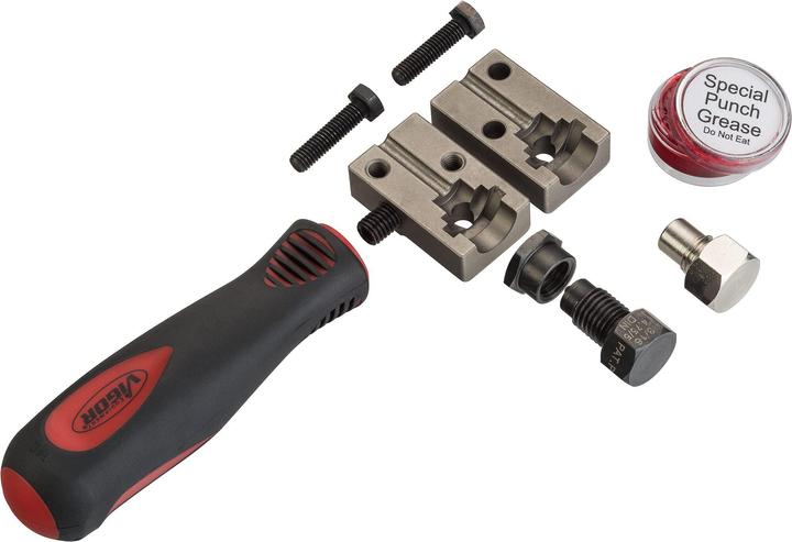 Vigor Appareil à border pour ∅ 4,75 mm ∙ V4416 ∙ Nombre d'outils : 5