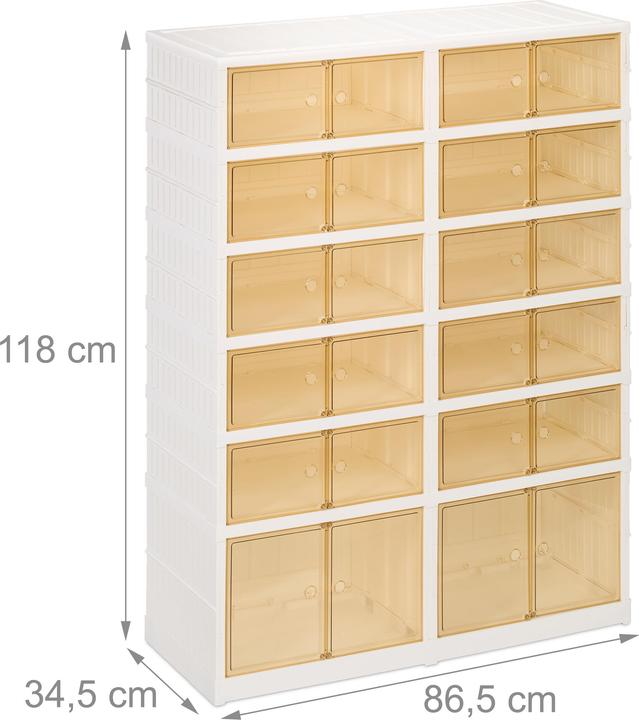 Actual product image Relaxdays Shoe storage