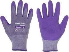 Bradas Ladies' work glove Flash Grip Lavender, M (M)
