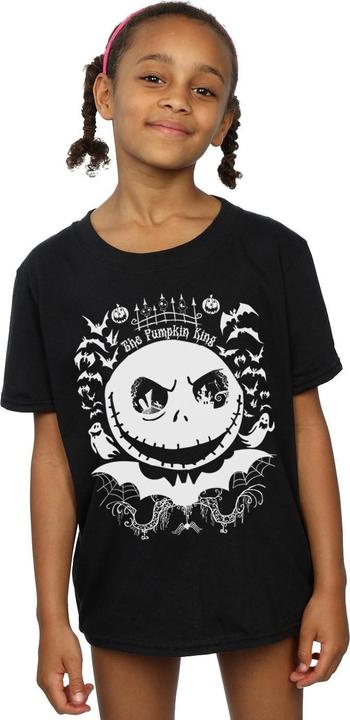 Produktbild Disney Nightmare Before Christmas Jack The Pumpkin King TShirt Mädchen (152, 158)