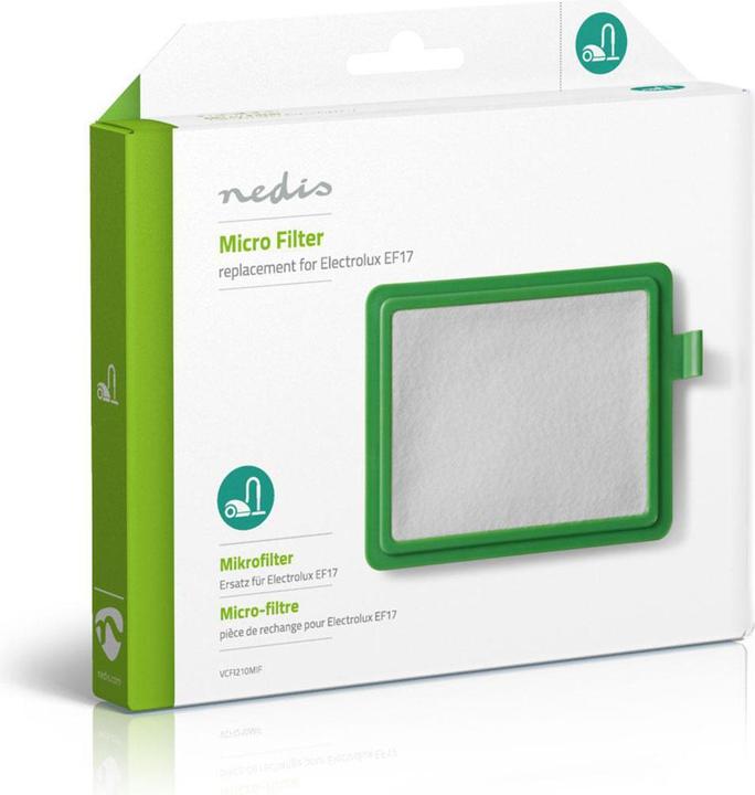 Produktbild Nedis Staubsauger Micro Filter | Ersatz für: Electrolux / Tornado / Volta | 150 mm | 120 mm | Grün