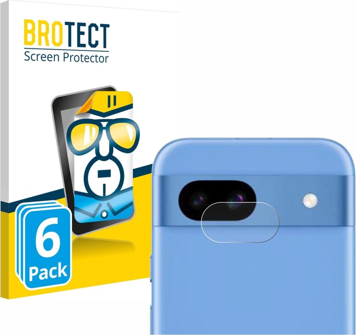 Produktbild BROTECT Schutzfolie Displayschutz Klar (6 Stück, Google Pixel 8a)