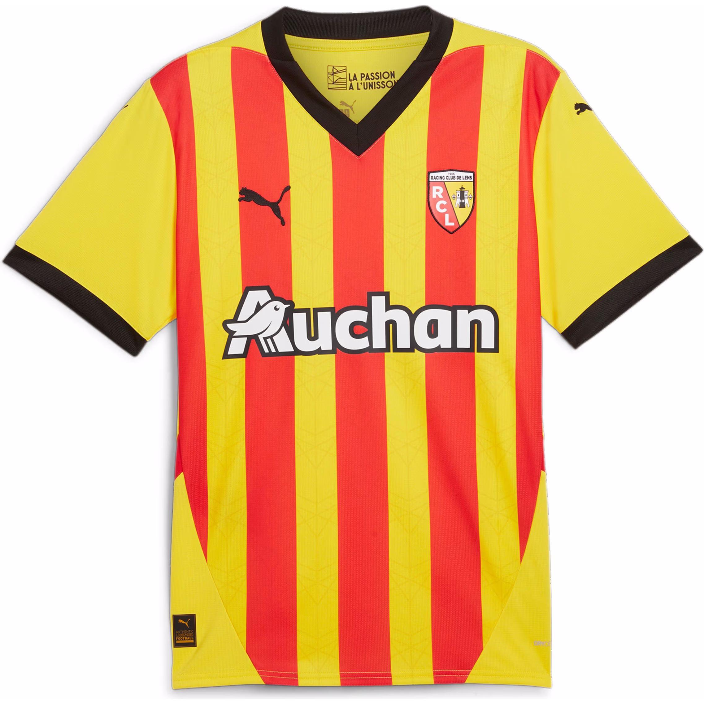 Puma, Herren, Fussballtrikot, RCL Home Jersey Replica (L), Gelb, L