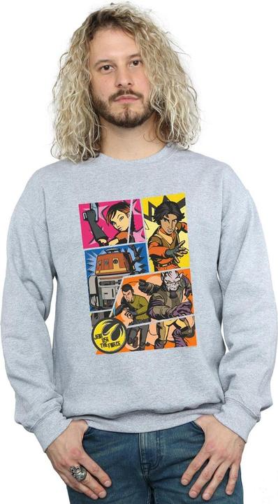 Image du produit Star Wars - Sweat REBELS COMIC STRIP - Homme (3XL)