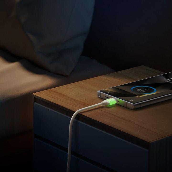 Produktbild Joyroom 3A Fast Charging Data Cable USB-A to USB-C, 2m - Beige (2 m, 30 W)