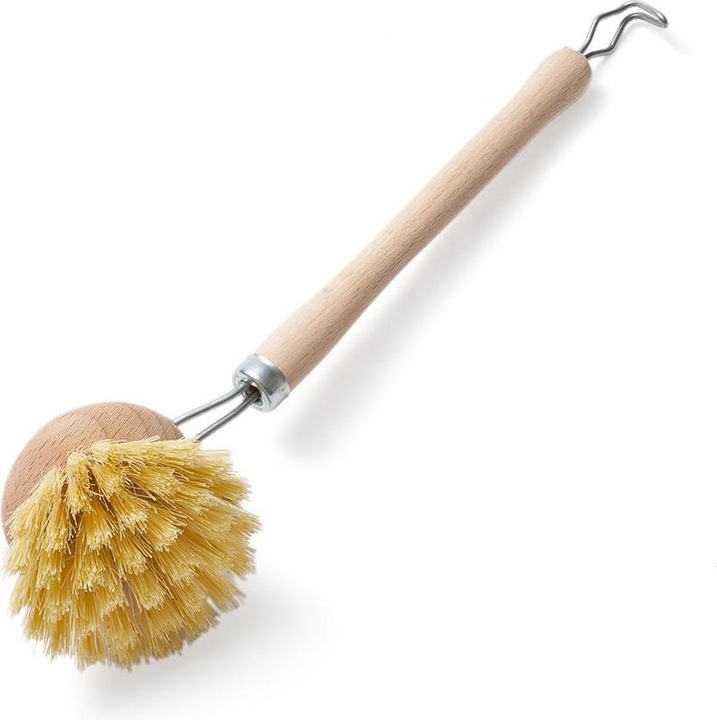 Actual product image Wild & Stone Tampico ecological beech wood dish brush with interchangeable head (1 pcs.)
