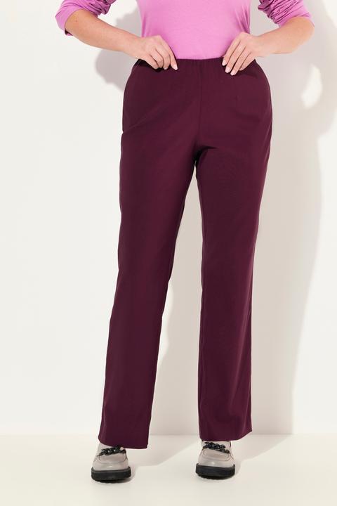 Produktbild Ulla Popken Thermo-Bengalinhose, Slim Fit, warm, Elastikbund (50)