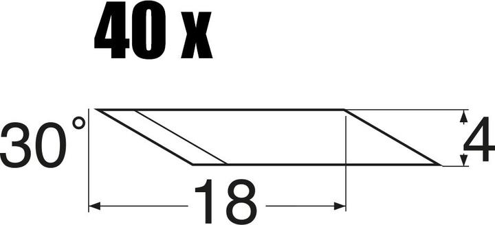 Produktbild NT Cutter Ersatzklingen (Ersatzklinge)