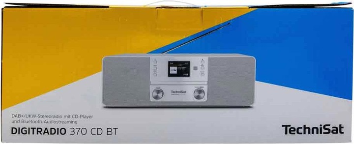 Actual product image TechniSat DAB+ Radio DigitRadio 370 CD BT (FM, DAB+, Bluetooth, Radio Frequency (RF))