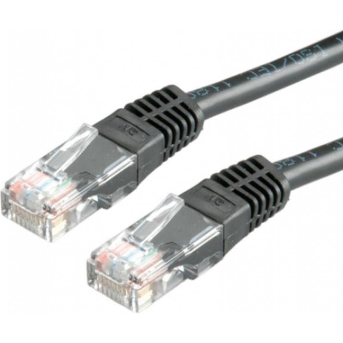 Roline Netzwerkkabel (UTP, CAT5e, 0.50 m), Netzwerkkabel