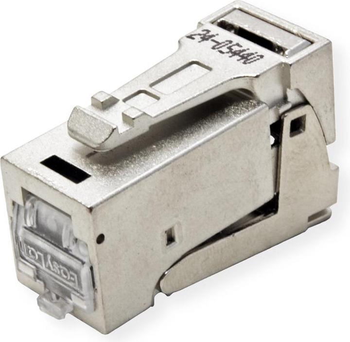 Produktbild Easylan fixLink® SL RJ45 Keystone-ModulKat. 6A ISO/IEC, geschirmt (Keystone Modul)