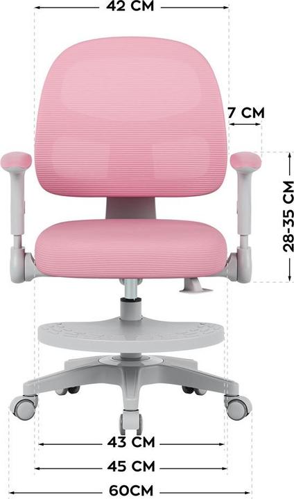 Produktbild Mark Adler Fotel obrotowy Junior 5.0 Pink