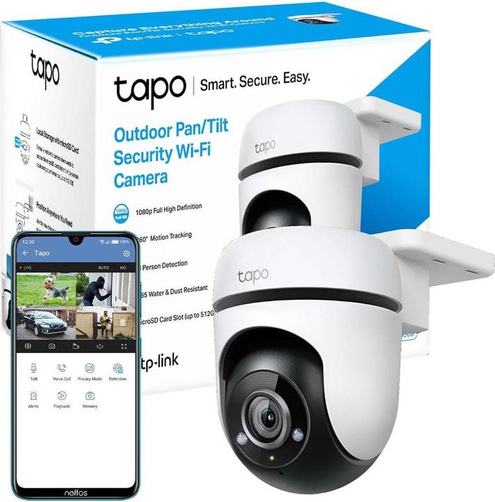 Produktbild TP-Link Tapo C500 FHD 360° Outdoor Kamera MicroSD (1920 x 1080 Pixels)