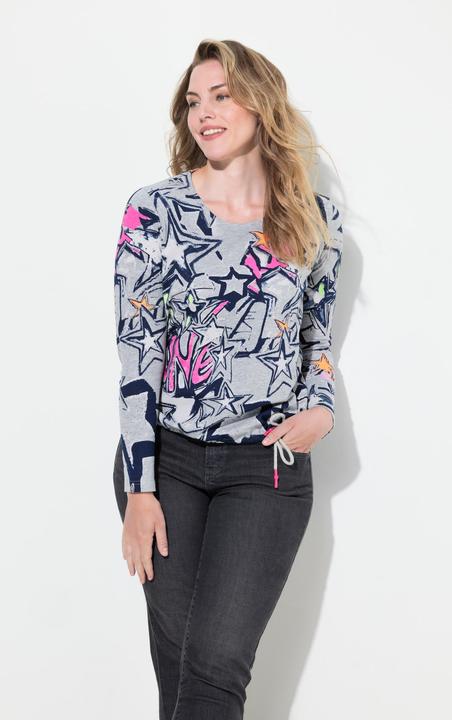 Immagine prodotto Laurasøn T-shirt con scollo a girocollo, maniche lunghe e OEKO-TEX (M)