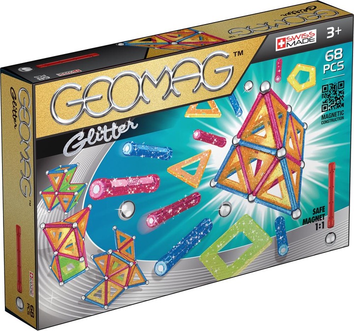 Actual product image Geomag Kids Panels Glitter