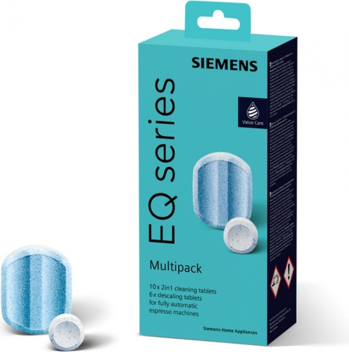 Productafbeelding Siemens TZ80003A Multipack reiniger en ontkalker (1.17 ml)
