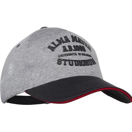 Macron, Herren, Cap, basic cap université de bologne, Grau, (One Size)