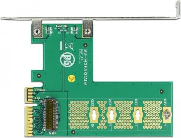 Actual product image Delock PCI Express x4 controller,landscape format