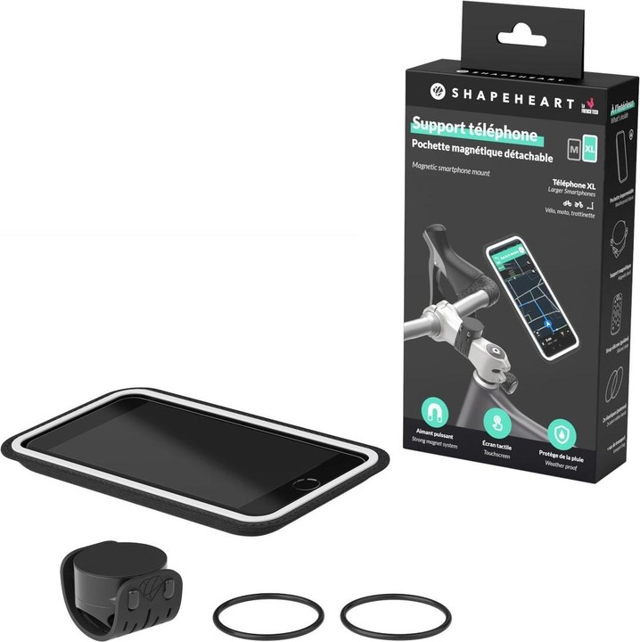 Shapeheart Supporto magnetico per bicicletta 6.7