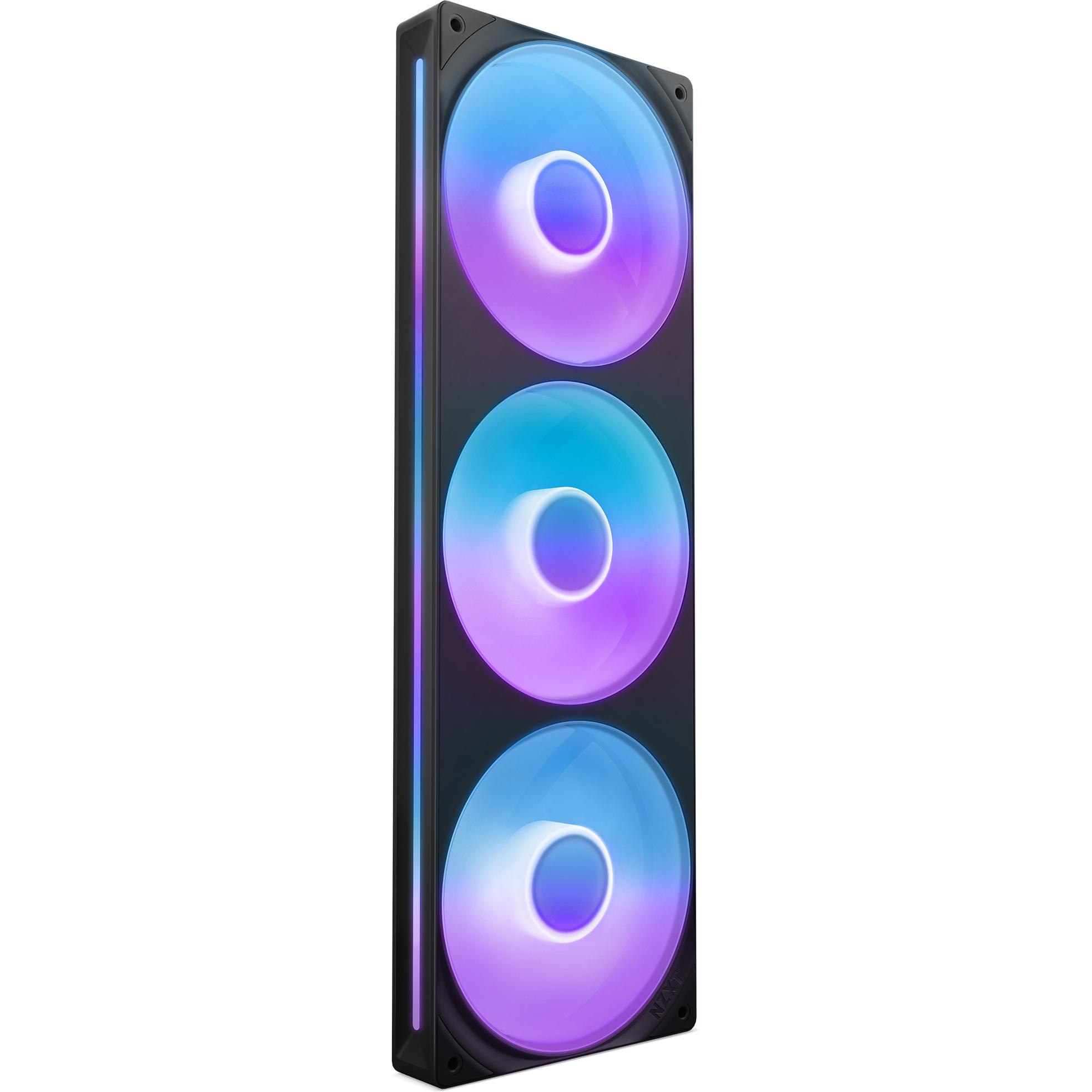 NZXT F360 RGB CORE (120 mm, 1 x), PC Lüfter, Schwarz