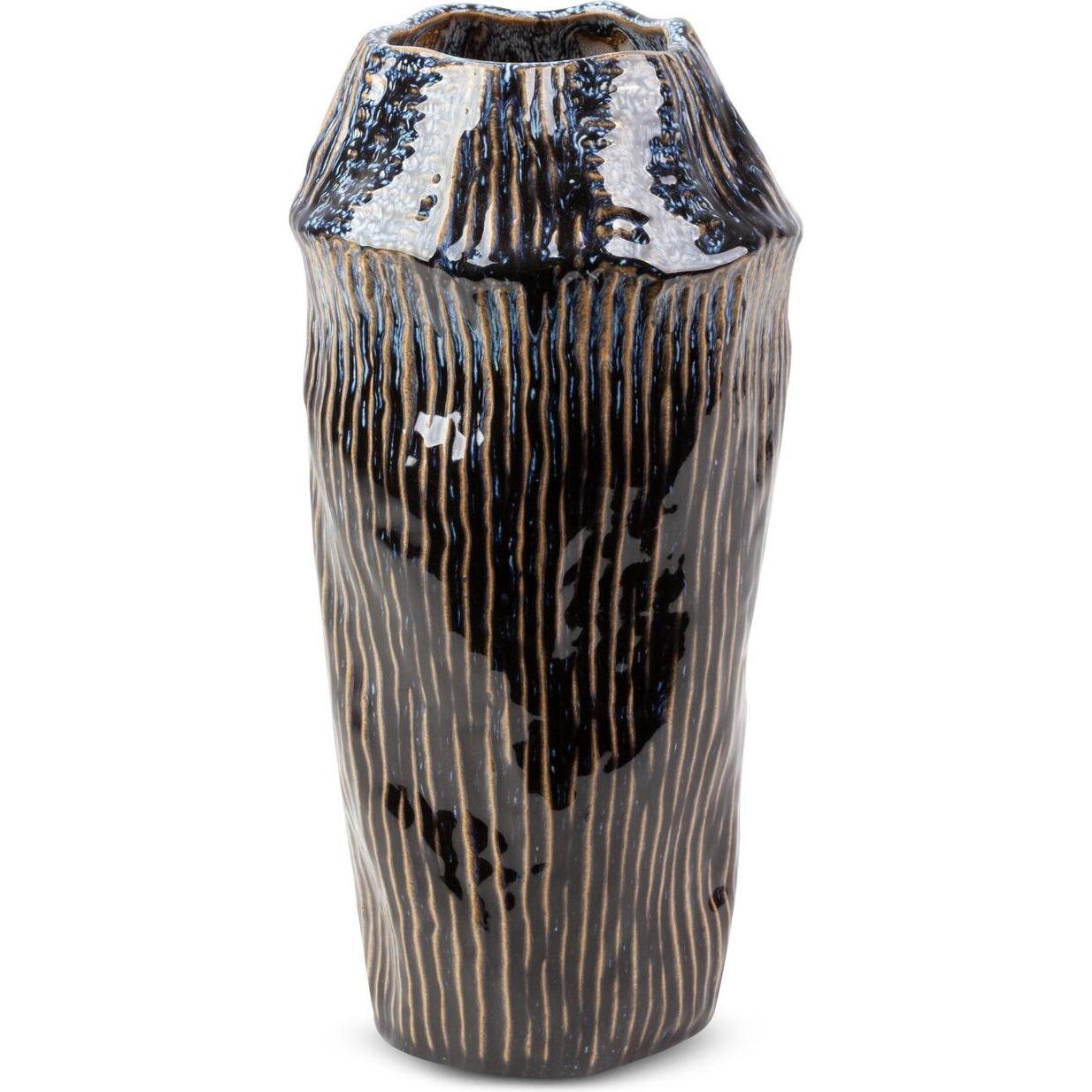 Eurofirany, Vase, C/ALDA/WAZ/07 16X16X32 GRAN+BEIGE (1 x, 16 x 32 cm)