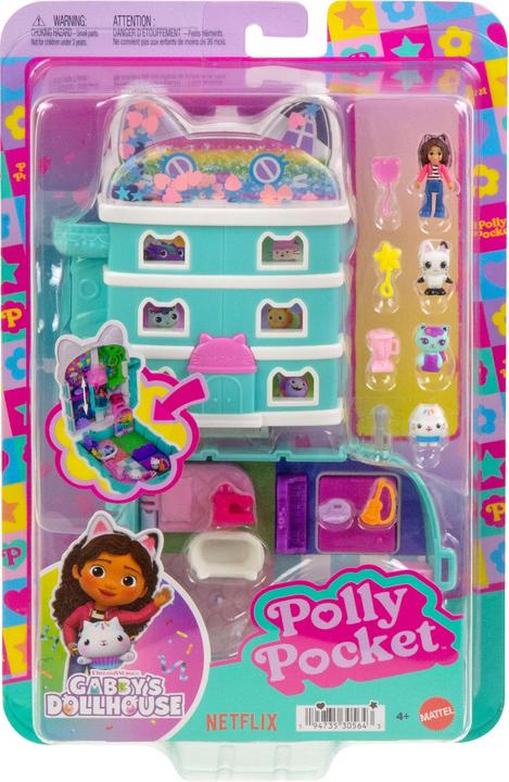 Actual product image Polly Pocket Gabbys Dollhouse Schatulle