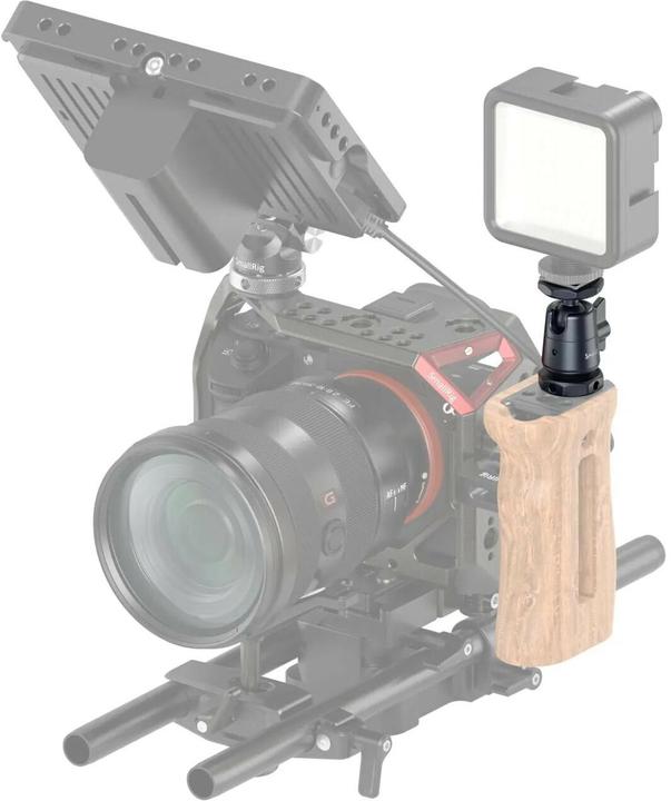 Actual product image SmallRig mini Ball-Head Mounting Support Kit with Removable Cold Shoe (Various video accessories)