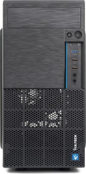 Actual product image Vultech Micro-ATX Case with 1x Usb Power Supply (mATX, Mini-ITX)